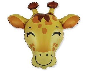 Floral balloon FlexMetal Giraffe 60 cm