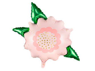 Foil balloon Pink flower, 70x62 cm