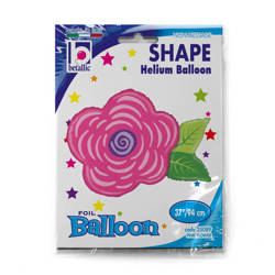 Foil balloon - pink flower 94 cm Grabo