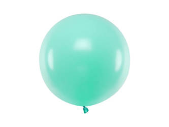 Giant balloon, Pastel Light Mint, 60 cm, 1 psc