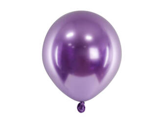 Glossy balloons, Violett chrome, 12 cm, 50 pcs.