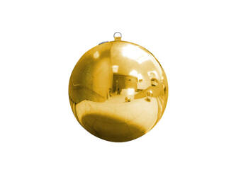 Inflatable ball, gold mirrored, 60cm