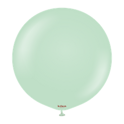 Latex Balloons Kalisan Macaron Green, 45cm, 1 pcs.