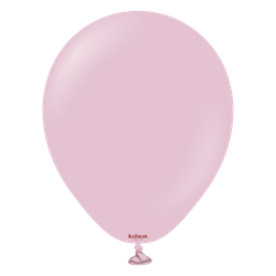 Latex Balloons Kalisan Retro Dusty Rose, 60cm, 2pcs.