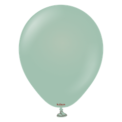 Latex Balloons Retro Winter Green, 45cm, 1 pcs.