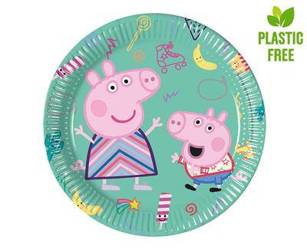 Paper plates, Peppa pig, 20 cm, 8 pcs.