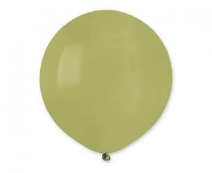 Pastel latex balloons Olive 98, 48cm, 25 pcs.