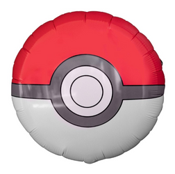 Pokemon Pokeball foil balloon, 50 cm