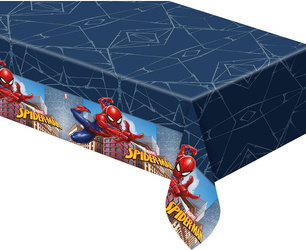 Spiderman plastic tablecloth 120 x 180 cm