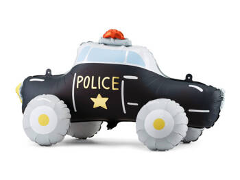 Standing foil balloon Police Car, 90 x 41 cm