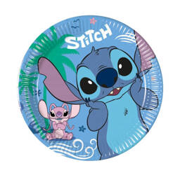 Stitch Paper Plates, 20cm, 8 pcs