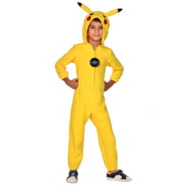  Disguise Pikachu Pokemon Toddler Costume Yellow, L (4
