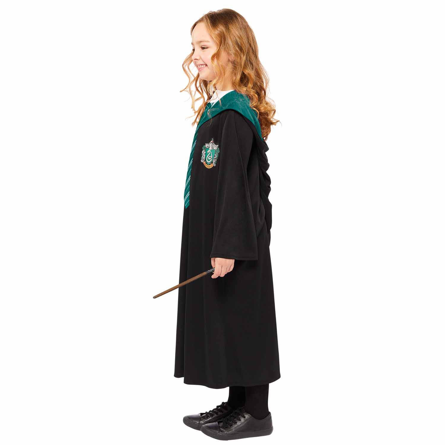 Disguise Kids' Deluxe Harry Potter Slytherin Robe Costume - Size 4