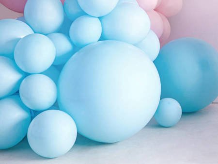 Balloon Giant, Pastel Light Blue, 60 cm, 1 pcs