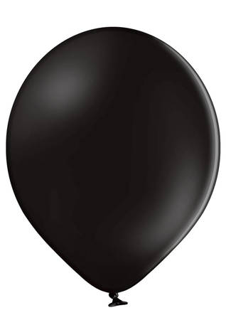 Balloons B105 Pastel Black, 30cm, 100 pcs