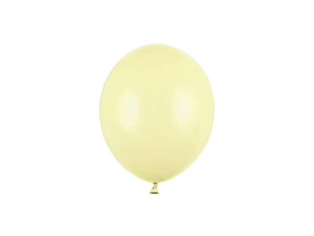 Balloons Strong 30cm, Pastel Light Yellow Yellow 50 pcs.