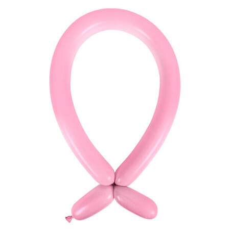 Balloons for Modeling E260, Tube Animator, Pretty Pink 114cm, 100 pcs