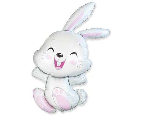 Bunny Foil Balloon, 116cm