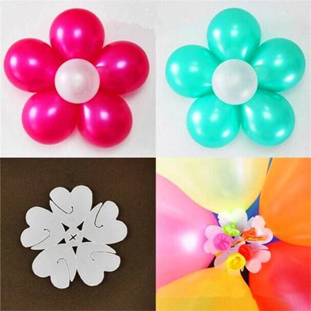 Connector for creating flowers from balloons, 1 pc.