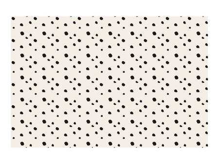 Dalmation Polka Dot Paper Tablecloth, 180 x 120 cm