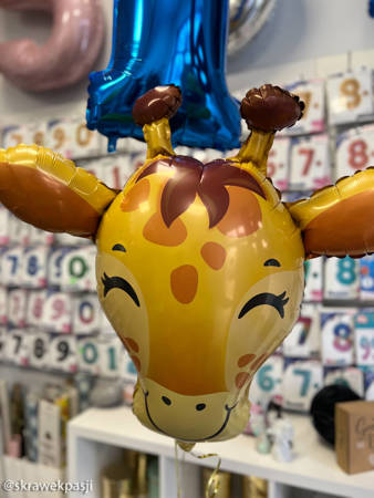 Floral balloon FlexMetal Giraffe 60 cm