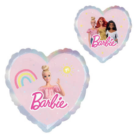 Foil Balloon - Barbie, Barbie Sweet Life, heart, 43cm