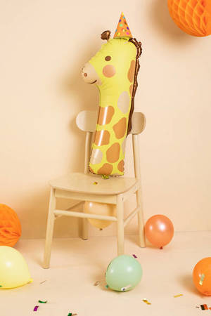 Foil balloon Number 1 - Giraffe, 90cm