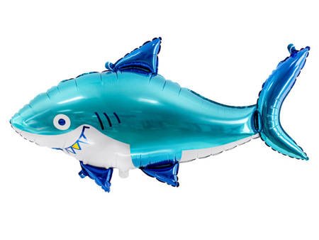 Foil balloon Shark Shark, 103x63cm