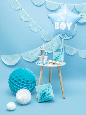 Foil balloon Star Blue - It's a boy, 48cm