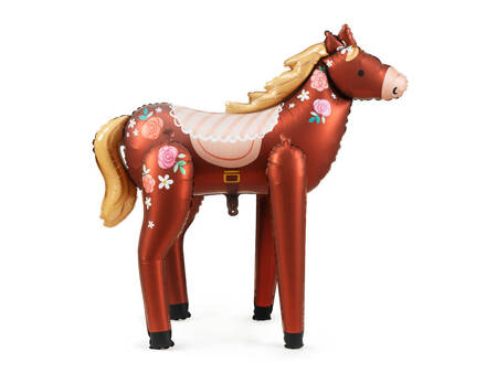 Foil balloon standing Horse, 110 x 126 cm