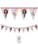 Garland, Gabby's Dollhouse flags, 230 cm