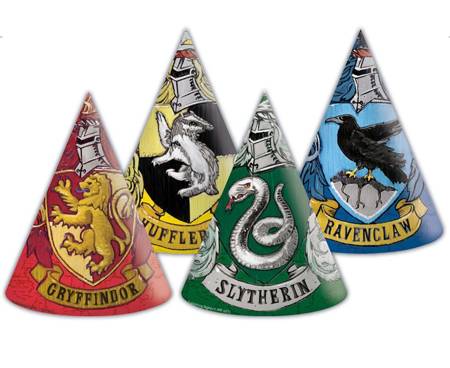 Harry Potter paper hats 6 pieces