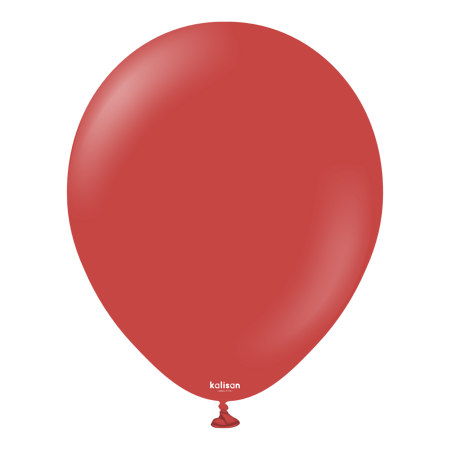 Latex Balloons Kalisan Deep Red,30cm, 100 pcs.