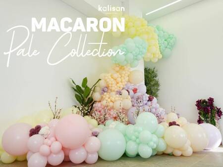Latex Balloons Kalisan Macaron Pale Lilac, 45cm, 1 pcs.