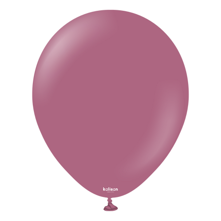 Latex Balloons Kalisan Retro Wild Berry, 30cm, 100 pcs.