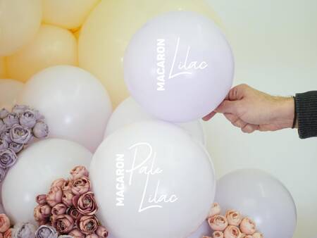 Latex Balloons Macaron Pale Lilac, 45cm, 25 pcs.