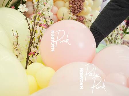 Latex Balloons Macaron Pale Pink, 45cm, 25 pcs.