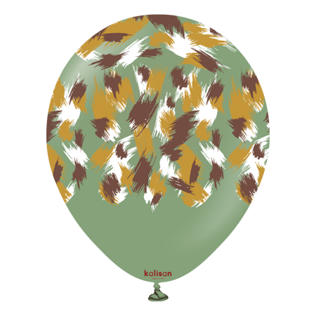 Latex Balloons Safari Savanna, 30cm, 25 pcs.