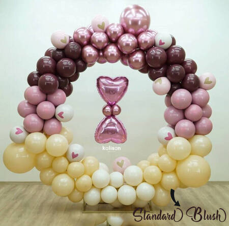 Latex Balloons Standard Blush, 13cm, 100 pcs.