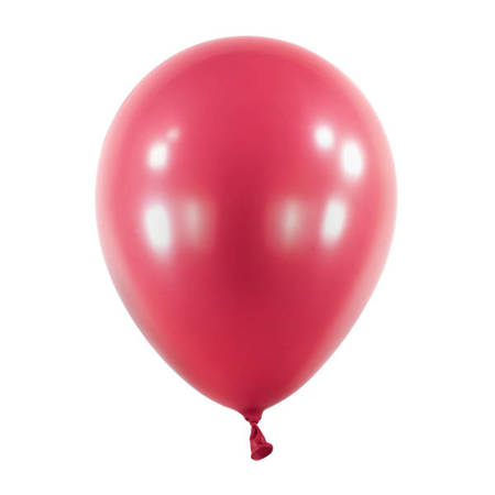 Latex balloons Decorator Metallic burgundy 12cm, 100 pcs