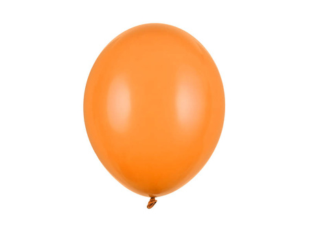 Latex balloons Strong orange, Pastel Mandarin Orange 30cm, 10pcs
