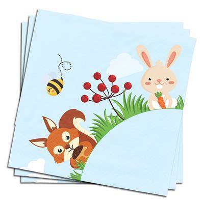 Napkins - Forest Animals (20 pcs.)