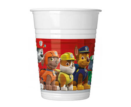 Paw Patrol plastic cups -200ml 8pcs