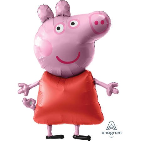 Peppa Pig walking balloon, 91 x 121 cm