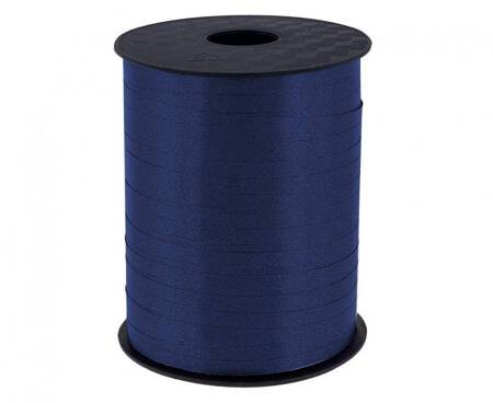 Plastic ribbon,  dark blue, 5mm / 458m