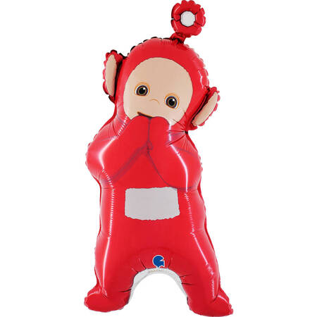 Red Teletubbies foil balloon 81 cm