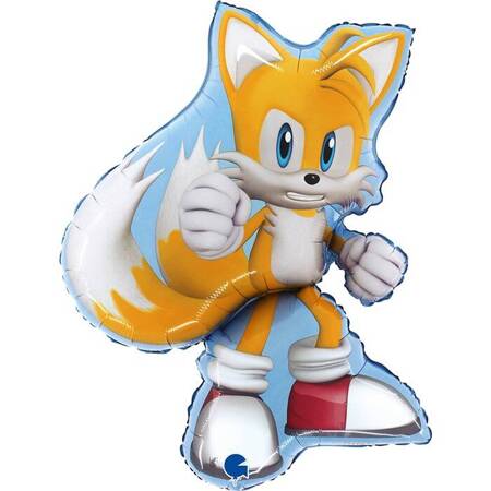 SONIC Miles TAILS foil balloon 56x66 cm