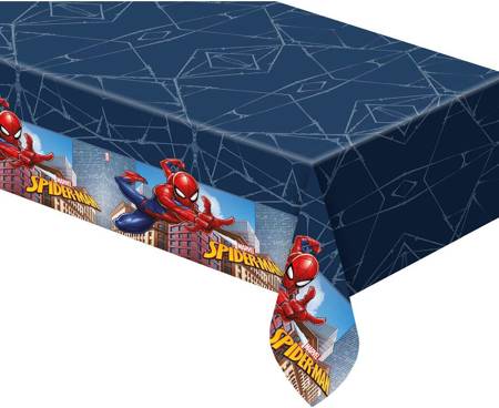 Spiderman plastic tablecloth 120 x 180 cm