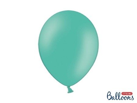 Strong balloons, Pastel Mint Aquamarine, 30cm, 100 pcs.
