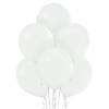 B105 Pastel White Balloons 30cm, 100 pcs